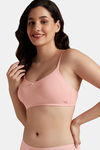 Amante Double Layered Non Wired Full Coverage Super Support Bra - Impatiens Pink — thumbnail 2